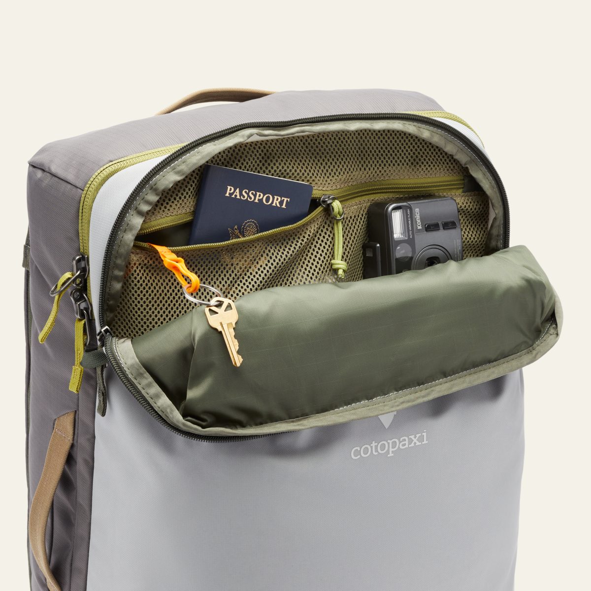 Cotopaxi Allpa 42L, organizer pocket