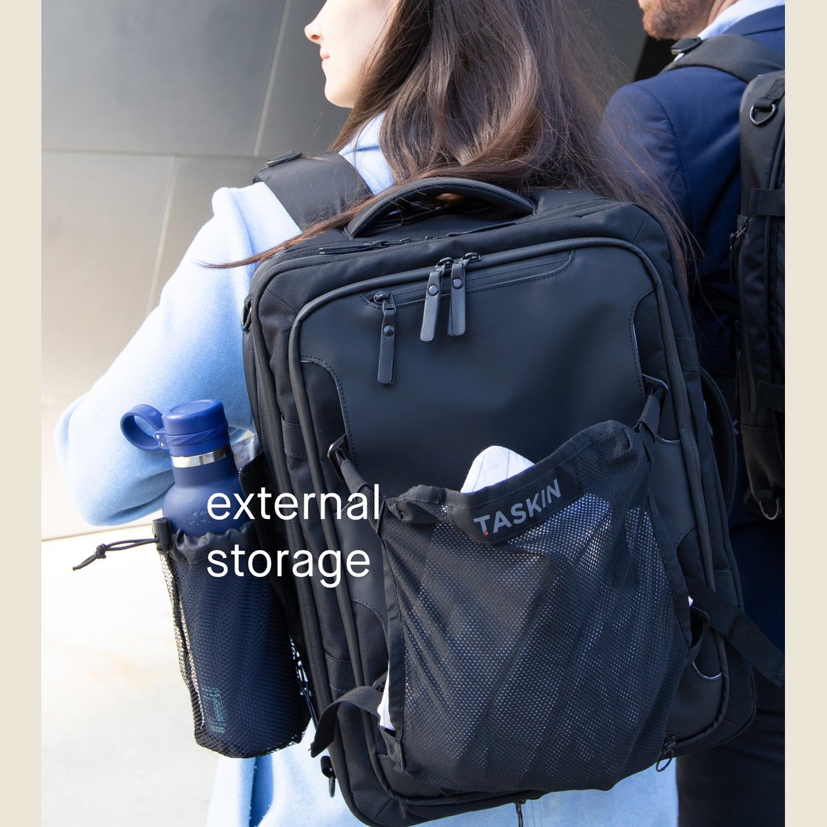 Taskin ONE, external storage