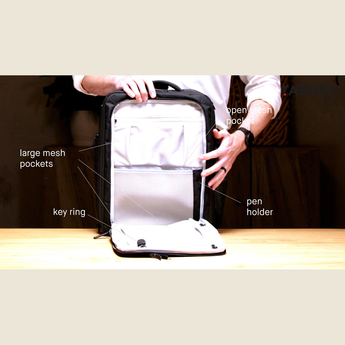 Taskin ONE, packing section